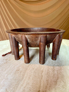 Large Rare Polynesian Kava Bowl Hand-carved in early 1900s • 03